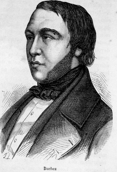 Retrato de Buchez, filósofo y político francés (1796 - 1865) de French School