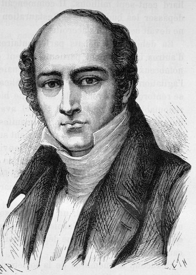 Retrato de Camille Hyacinthe Odilon Barrot (1791-1873), político francés - en “L