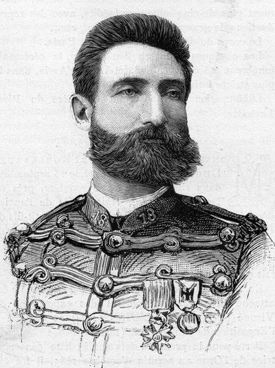 Retrato del Capitán J. Schmidt (1842-1887). de French School