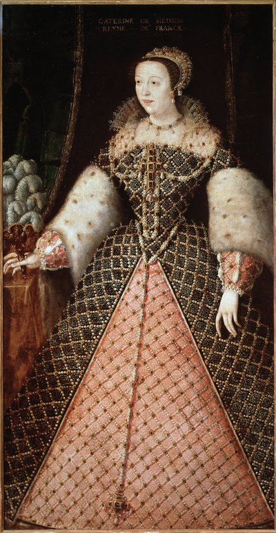 Retrato de Catalina de Médicis de French School