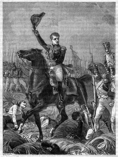 Retrato de Charles Etienne Gudin de la Sablonniere (1768-1812) general francés - en “Histoire de l