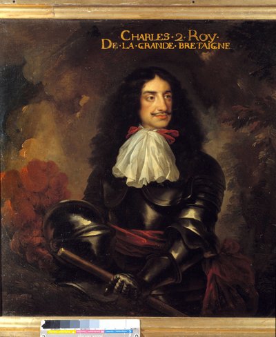Retrato de Carlos II (1630-1685) Rey de Inglaterra de French School