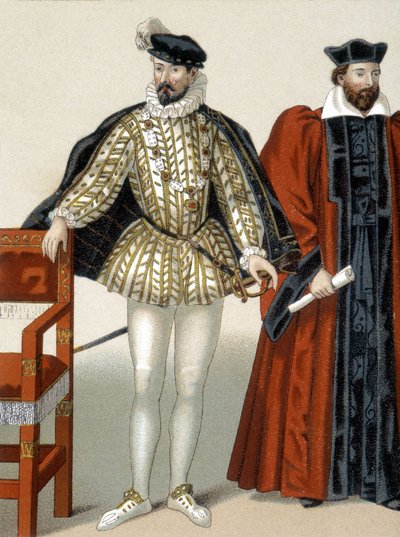 Retrato de Carlos IX con el collar de la Orden de San Miguel. de French School