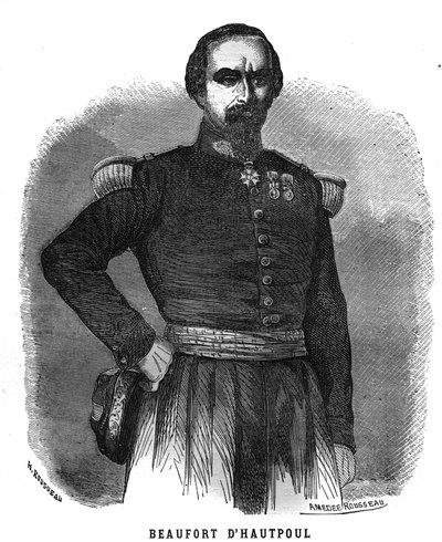 Retrato de Charles Marie Napoleon de Beaufort d