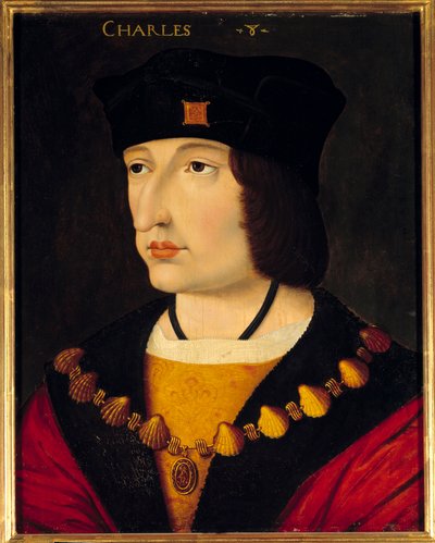 Retrato de Carlos VIII, Rey de Francia de French School
