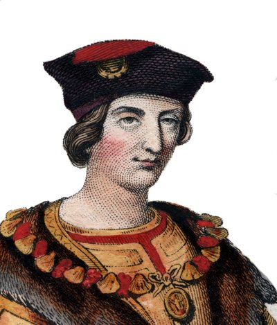 Retrato de Carlos VIII de Francia (1470-1498) de French School