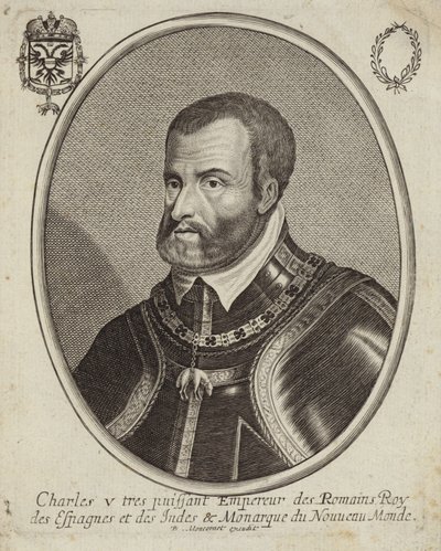 Retrato de Carlos V, Emperador del Sacro Imperio Romano de French School
