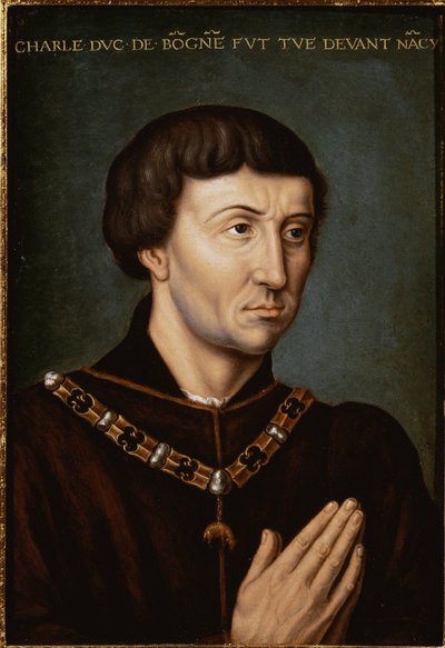 Retrato de Carlos el Temerario de French School