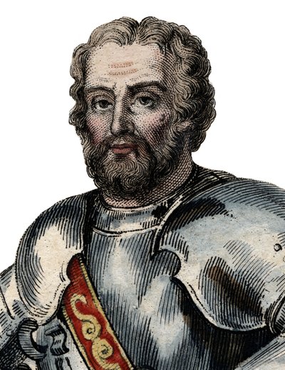 Retrato de Caballero de Bayard (1476-1524), soldado francés de French School