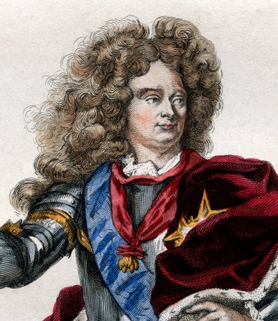 Retrato de Claude Louis Hector de Villars (1653-1734), Mariscal de Francia de French School