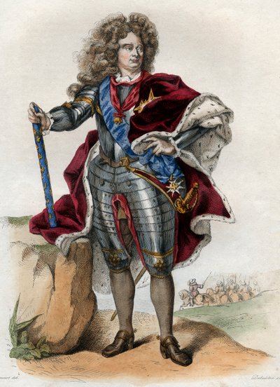 Retrato de Claude Louis Hector de Villars (1653-1734) de French School