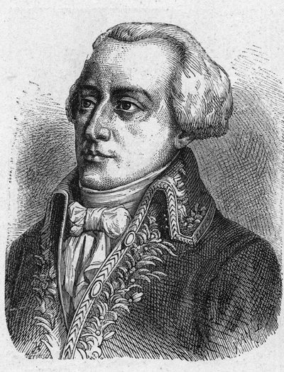 Retrato de Claude Louis Petiet (1749-1806), Comisario de Guerra. Grabado de 1889. Colección privada de French School