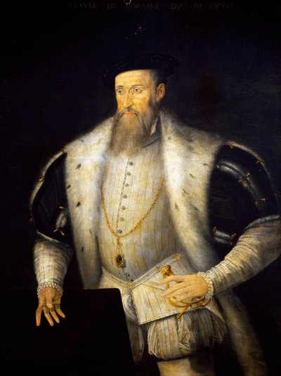 Retrato de Claudio I de Lorena (Castillo de Conde-sur-Moselle) de French School
