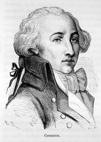 Retrato de Cormatin, uno de los jefes de la chouannerie (1750-1812) - en “L