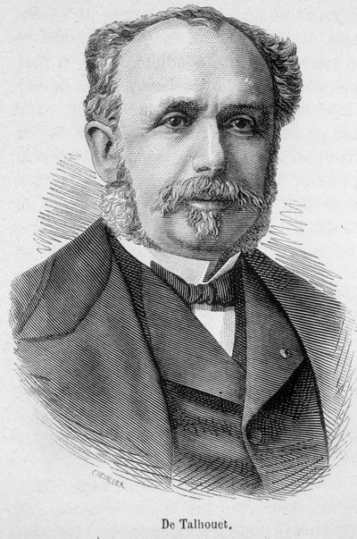 Retrato de De Talhouet - en "L