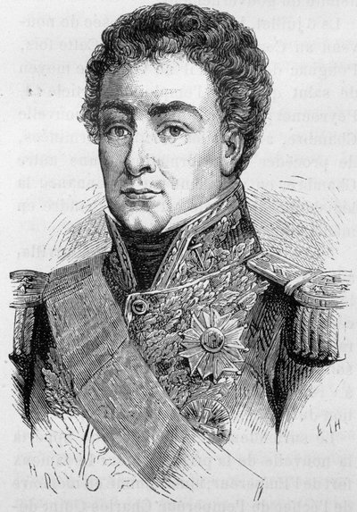 Retrato de Duperré, Almirante y Par de Francia (1775 - 1846) - en “L