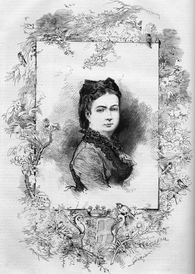 Retrato de Elisabeth de French School
