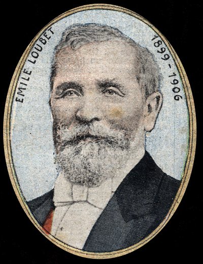 Retrato de Emile Loubet (1836-1929), Presidente de la República Francesa de French School