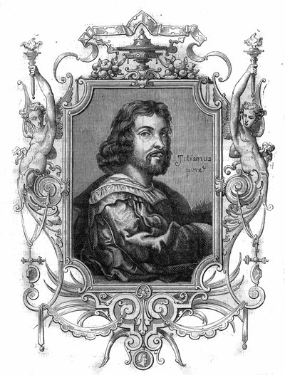 Retrato del Emperador Othon I de Germania, conocido como el Grande (Otton, 912-973). Grabado en "Histoire des papes-reyes-reinas y emperadores a través de los siglos" por Maurice Lachatre de French School