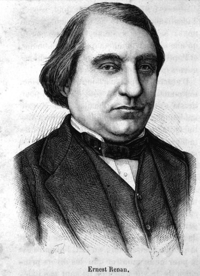 Retrato de Ernest Renan (1823 - 1892) - en “L