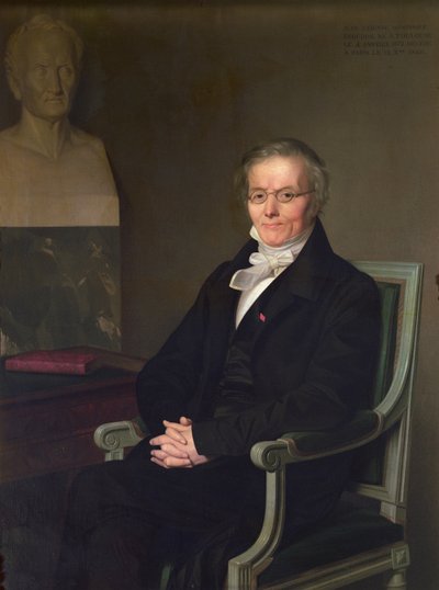 Retrato de Etienne Esquirol de French School