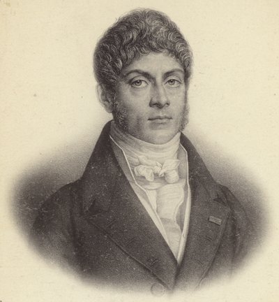 Retrato de Etienne Mehul de French School