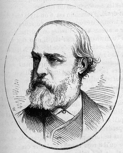 Retrato de Eugène Viollet-le-Duc de French School