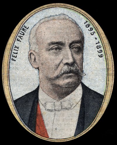 Retrato de Felix Faure (1841-1899), industrial y político, republicano moderado, Presidente de la República de 1895 a 1899 de French School
