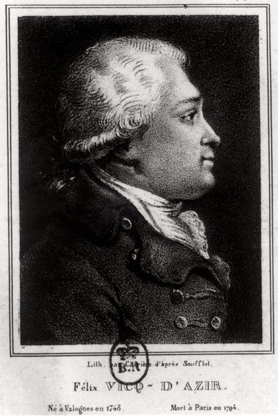 Retrato de Félix Vicq d