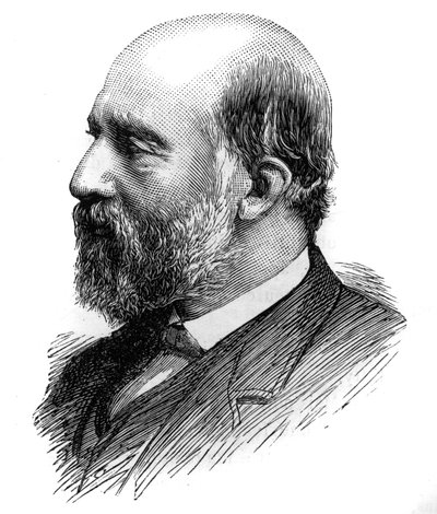Retrato de François Ferdinand Philippe, Príncipe de Joinville (1818-1900). Grabado en “Le Monde Illustré”, 26 de junio de 1886 de French School