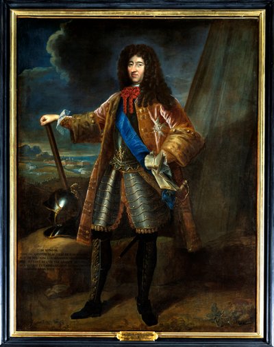 Retrato de François Gaston de Béthune (1638-1692). Pintura anónima del siglo XVII. Óleo sobre lienzo. Castillo de Sully de French School