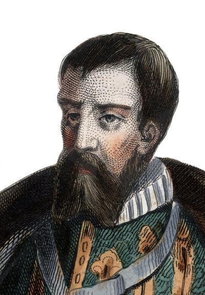 Retrato de Francisco I de Lorena (1519-1563), Duque de Guisa, Duque de Aumale, soldado y político francés de French School