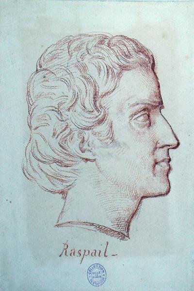 Retrato de François Vincent Raspail (1794-1878) de French School