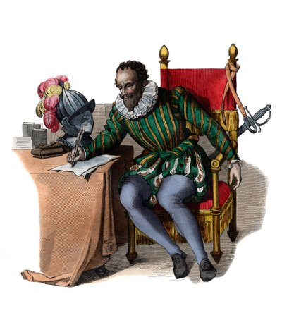 Retrato de Francois de Malherbe (1555-1628) de French School