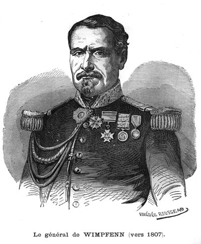 Retrato de Freiherr Emmanuel Felix von Wimpffen de French School
