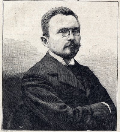 Retrato de Gabriel Albert Auguste Hanotaux, diplomático, historiador y político francés (1853-1944) de French School