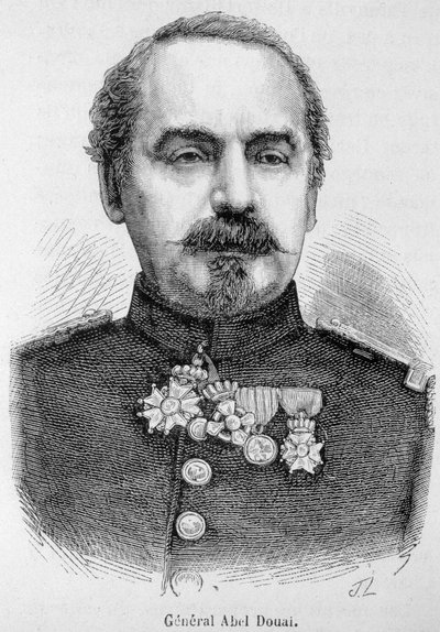 Retrato del General Abel Douai - en "L