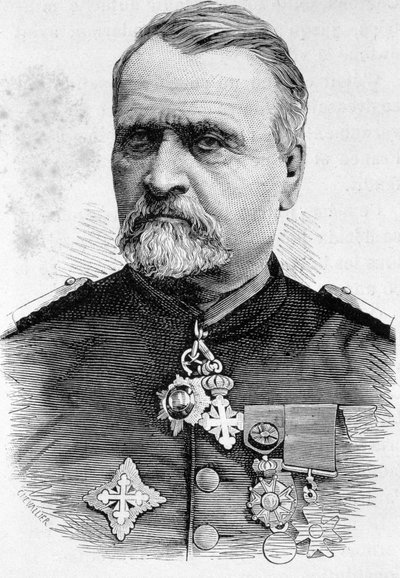 Retrato del General Emmanuel - Félix de Wimpffen de French School