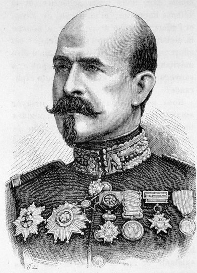 Retrato del General Trochu (1815 - 1896) - en "L