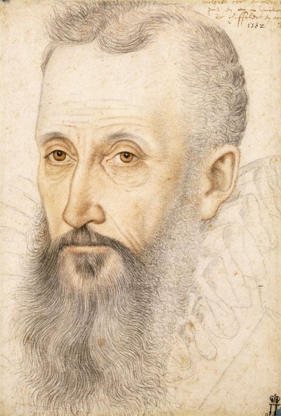 Retrato de George Talbot, Conde de Shrewsbury, c.1582 de French School