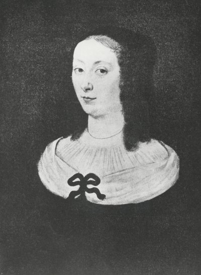 Retrato de Gilberte Perier de French School
