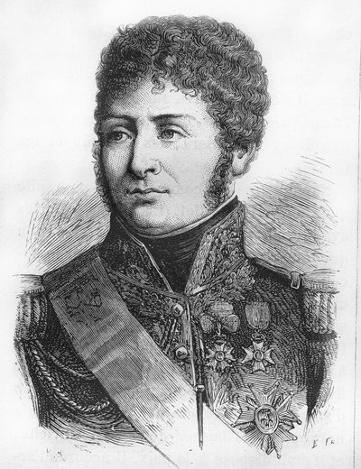 Retrato de Henri Clarke, general y político francés (Duque de Feltre 1809) de French School