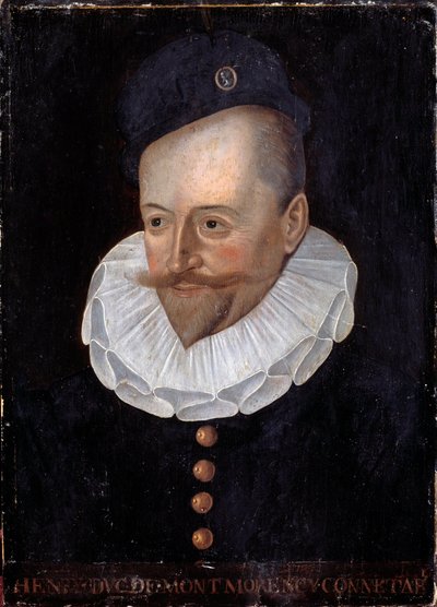 Retrato de Enrique I Duque de Montmorency, Condestable de Francia (1534-1614) de French School