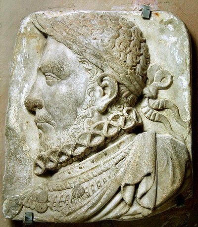 Retrato de Enrique II de Francia (mármol) de French School
