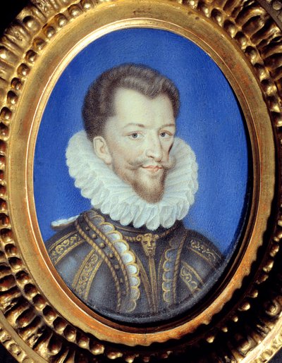 Retrato de Enrique I de Lorena, Duque de Guisa llamado el Balafré (1550-1588) de French School