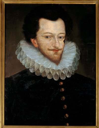 Retrato de Enrique I de Lorena, tercer duque de Guisa llamado el cicatriz de French School