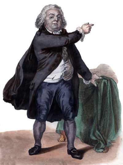 Retrato de Honore Gabriel Riqueti, Conde de Mirabeau (1749-1791) de French School
