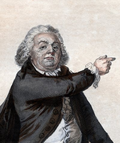 Retrato de Honoré Gabriel Riqueti, conde de Mirabeau (1749-1791), político y revolucionario francés de French School