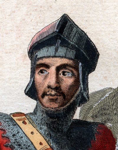 Retrato de Hugo I Capeto (c.941-996), Rey de Francia. de French School