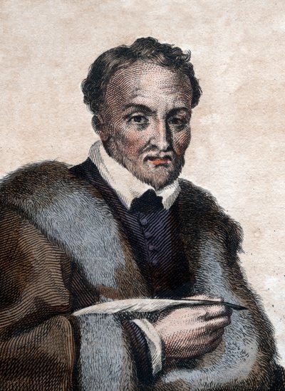 Retrato de Jacques Amyot (1513-1593), obispo, escritor y traductor francés. de French School